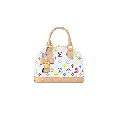 [스페셜오더]LOUIS VUITTON-M52481 루이비통 핑크 에삐 레더  스티커 장식 알마 BB