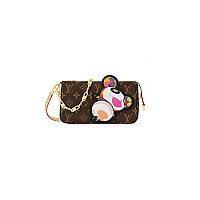 LOUIS VUITTON-M13994 루이비통 블루 모노그램 데님 LV x TM 포쉐트 악세수아