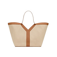 SAINT LAURENT-817602 생 로랑 카멜 카프스킨 y 토트 백
