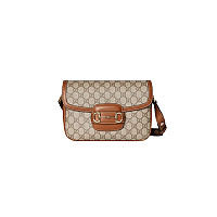 GUCCI-815178 9741 구찌 베이지/블랙 구찌 홀스빗 1955 스몰 숄더백