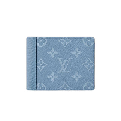 LOUIS VUITTON-M14111 루이비통 스카이 블루 모노그램 멀티플 월릿