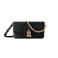 LOUIS VUITTON-M14547 루이비통 아주르 블루 월릿 온 체인 LV 블룸