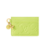 LOUIS VUITTON-M12178 루이비통 건 메탈 모노그램 앙프렝뜨 LV 참 카드 홀더
