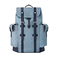 LOUIS VUITTON-M11521 루이비통 블랙 브러시드 모노그램 크리스토퍼 백팩 MM