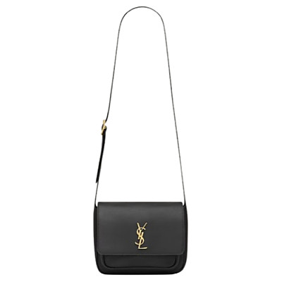 SAINT LAURENT-718556 생 로랑 블랙 카프스킨 niki 베사체백