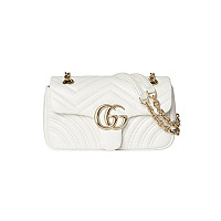 GUCCI-837280 6823 구찌 핑크 가죽 GG 마몽 스몰 숄더백