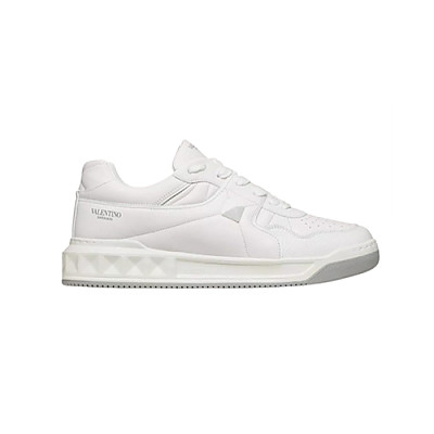 VALENTINO-5Y2S0G 발렌티노 그레이 로우탑 원 스터드 XL 스니커즈 남여공용
