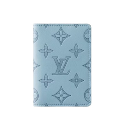[스페셜오더]LOUIS VUITTON-M67764 루이비통 느와르 퀴르 토뤼옹 가죽 LV 써클 시그니처 포켓 오거나이저