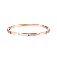Cartier-B6081617 까르띠에 실버 스몰 LOVE 브레이슬릿