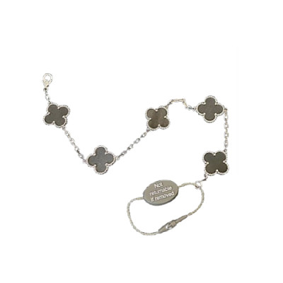 VAN CLEEF ARPELS-VCARP2 반클리프 로즈 골드/블랙 빈티지 알함브라 브레이슬릿