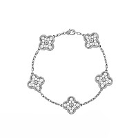 VAN CLEEF ARPELS-VCARP2 반클리프 로즈 골드/블랙 빈티지 알함브라 브레이슬릿