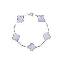 VAN CLEEF ARPELS-VCARP2 반클리프 로즈 골드/블랙 빈티지 알함브라 브레이슬릿