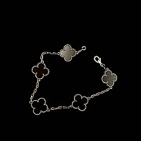 VAN CLEEF ARPELS-VCARP2 반클리프 로즈 골드/블랙 빈티지 알함브라 브레이슬릿