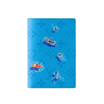 LOUIS VUITTON-M14875 루이비통 그린 컬러 모노그램 패스포트 커버