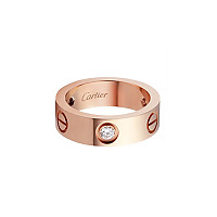 Cartier-B4032400 까르띠에 엘로우 골드 3 다이아몬드 클래식 LOVE 링