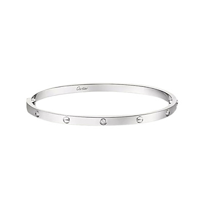 Cartier-B6079317 까르띠에 로즈 골드 6 다이아몬드 스몰 LOVE 브레이슬릿