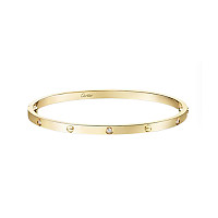 Cartier-B6079317 까르띠에 로즈 골드 6 다이아몬드 스몰 LOVE 브레이슬릿