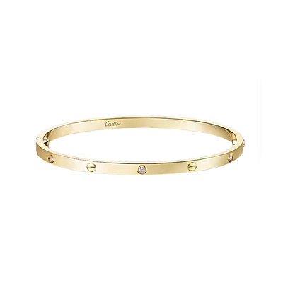Cartier-B6079317 까르띠에 로즈 골드 6 다이아몬드 스몰 LOVE 브레이슬릿