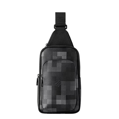 [스페셜오더]LOUIS VUITTON-N40274 루이비통 그리 다미에 그라파이트 시그니처 로고 에비뉴 슬링 백