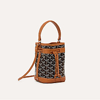 [스페셜오더]GOYARD-01CL01P 고야드 PETIT FLOT 쁘띠 플롯 버킷백 그레이 미니