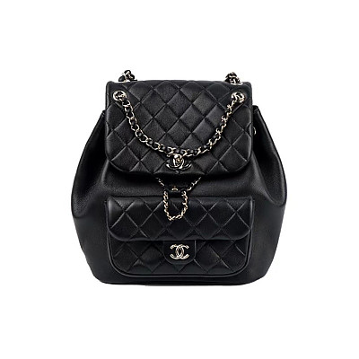 [스페셜오더]CHANEL-AS3618 샤넬 듀마 원포켓 백팩 미디움 카프스킨 블랙 금장