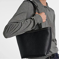 [스페셜오더]THE ROW-1854 더 로우 브라운 송아지 가죽 TR Park Tote Stitch 토트백 스몰