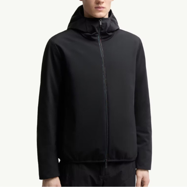MONCLER-40539DK 몽클레어 BATISSE 바티스 후드 쇼트 다운 재킷 블랙