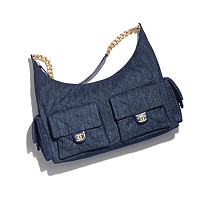 [스페셜오더]CHANEL-001218 샤넬 램스킨 맥시 호보백 스몰 제니백