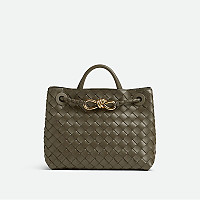 [스페셜오더]BOTTEGA VENETA-743568 보테가 베네타 정글(그린) 안디아모 스몰 탑 핸들 백 25CM(766014 동일제품)
