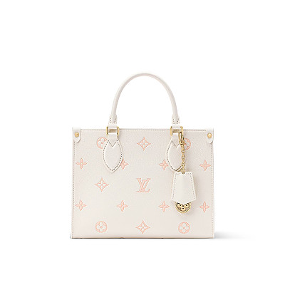 [스페셜오더]LOUIS VUITTON-M28313 루이비통 모노그램 앙프렝뜨 온더고 PM 밀키화이트&핑크