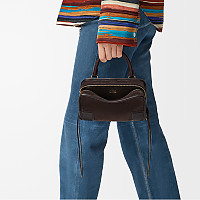 [스페셜오더]LOEWE-A039AS0X01 로에베 스몰 아마조나 180 소프트 송아지 가죽 숄더백 화이트