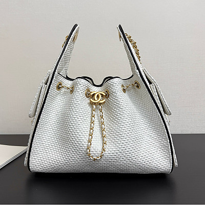 CHANEL-AS5293 샤넬 블루 워시드 데님 CHANEL 25 스몰 백