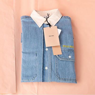 스페셜오더 MIUMIU-04223 미우미우 2026SS 데님 재킷