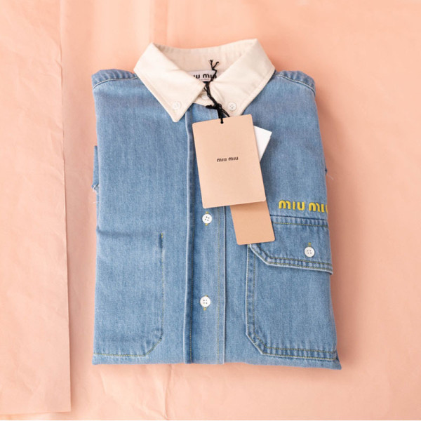 스페셜오더 MIUMIU-04223 미우미우 2026SS 데님 재킷