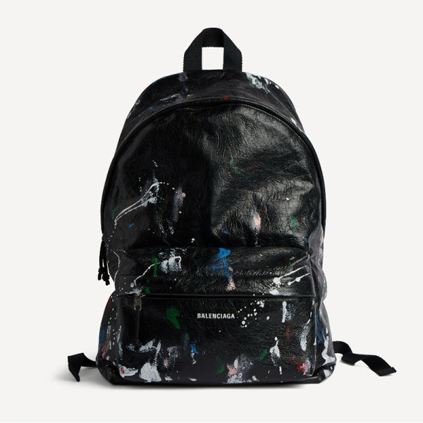 [스페셜오더]BALENCIAGA-5032212 발렌시아가 남성 익스플로러 백팩 블랙/멀티컬러