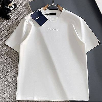 PRADA-05046 루이비통 2026SS 봄/여름 최신 크루넥 패션 반팔 티셔츠