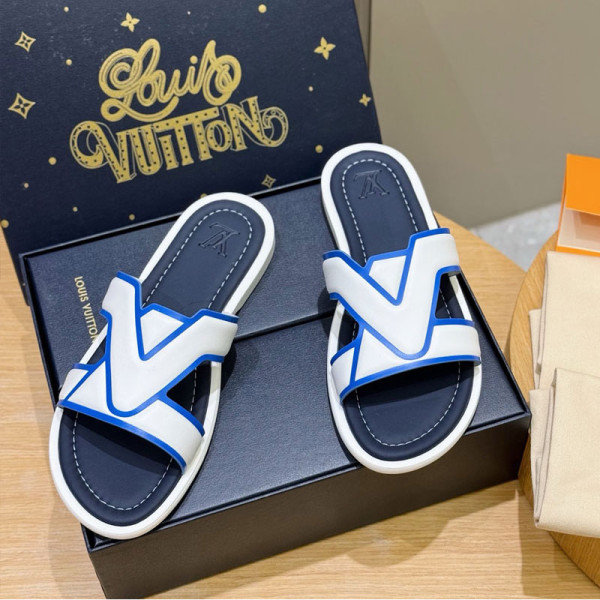 LOUIS VUITTON-05087 루비이통 2026 남성용 클래식 슬리퍼
