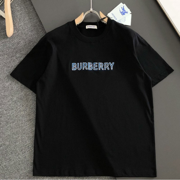 BURBERRY-05202 버버리 2026년 뉴 자수 크루넥 티셔츠