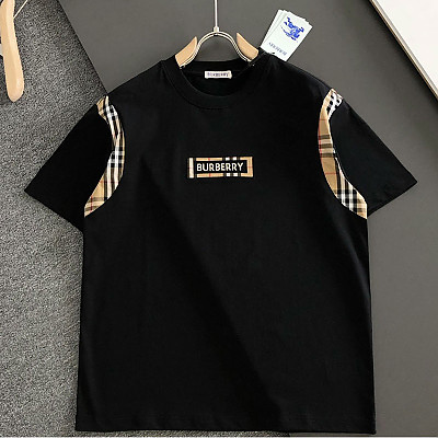 BURBERRY-05203 버버리 2026년 뉴 자수 크루넥 티셔츠