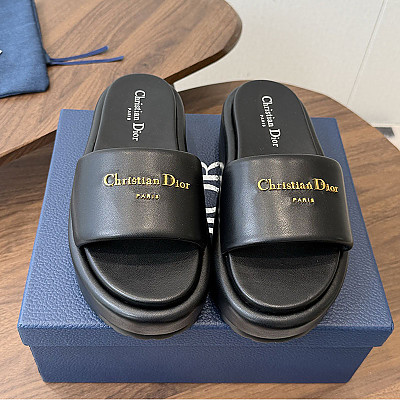 DIOR-05233 디올 2026ss 여성용 플랫폼 슬리퍼