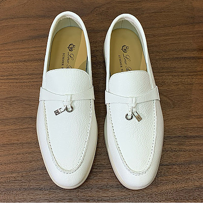 Loro Piana-05260 로로 피아나 레트로 가죽 로퍼 남녀공용 (4컬러)
