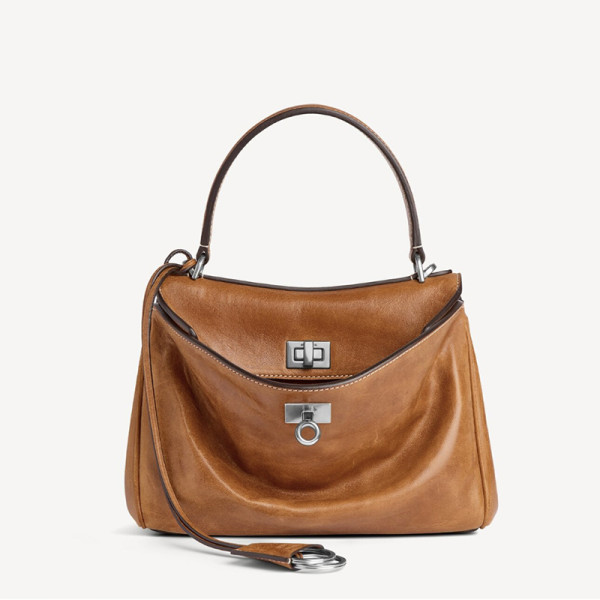 [스페셜오더]BALENCIAGA-843712 발렌시아가 텐 카우보이 은장 로데오 미니 핸드백  23cm