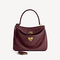 BALENCIAGA-795456 발렌시아가 블랙 골드 로데오 미니 핸드백 23cm