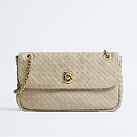 [스페셜오더]BOTTEGA VENETA-876648 보테가 베네타 인트레치아토 체인 매디슨 에스프레소