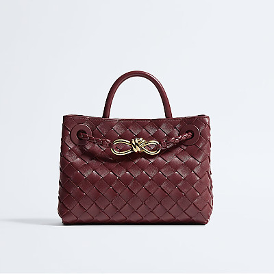 [스페셜오더]BOTTEGA VENETA-874957 보테가 베네타 미니 안디아모 스몰 탑 핸들 백 20CM