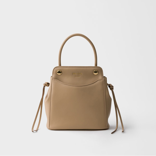 [스페셜오더]PRADA-1BA496 프라다 캐리 미니 가죽 핸드백 샌드 베이지