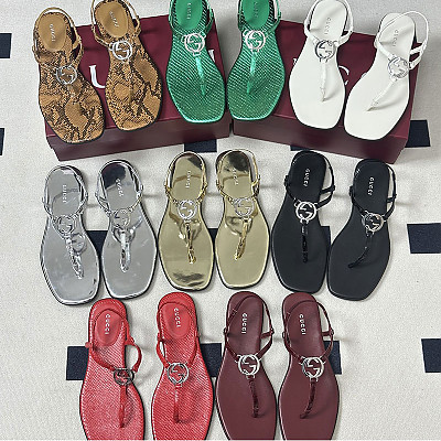 GUCCI-06248 구찌 버클 클립온 캐주얼 샌들