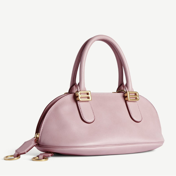 [스페셜오더]BALENCIAGA-8685852 발렌시아가 볼레로 볼링백 미니 로즈 쿼츠 여성용