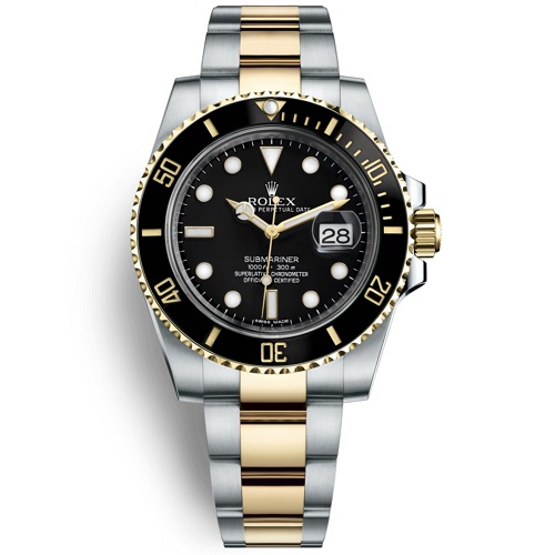 [스페셜오더]ROLEX-로렉스 서브마리너 데이트 옐로우골드 이미테이션시계40mm