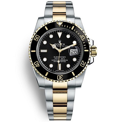 [스페셜오더]ROLEX-로렉스 서브마리너 데이트 옐로우골드 이미테이션시계40mm